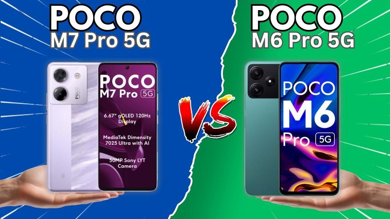 Xiaomi Poco M7 Pro 5G vs Poco M6 Pro