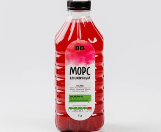 Морс клюквенный, 1 л