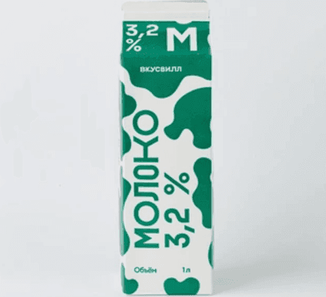 Молоко 3,2%, 1 л