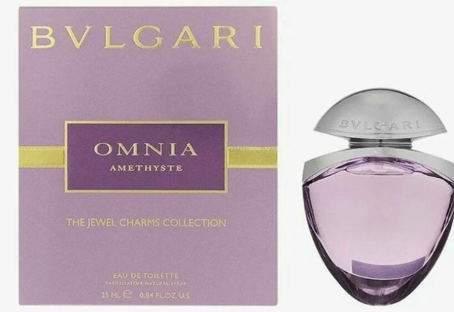 Туалетная вода BVLGARI Omnia Amethyste The jewel charms collection, 25 мл