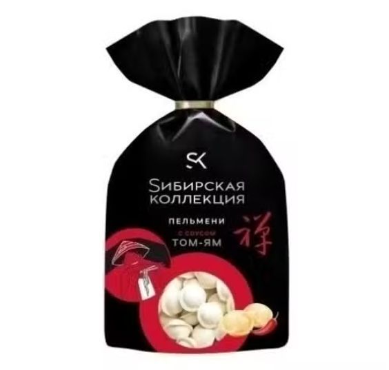 Пельмени Sибирская коллекция с соусом Том Ям 700 г