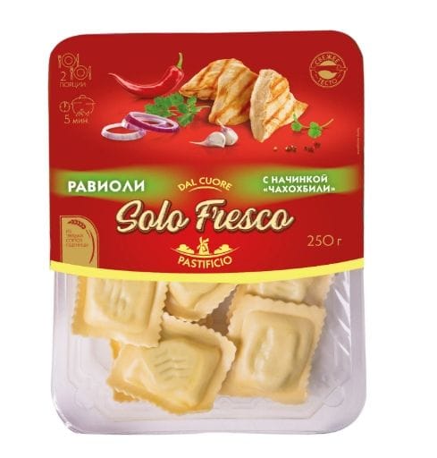 Равиоли Solo Fresco Чахохбили 250г