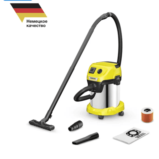 Хозяйственный пылесос Karcher WD 3 P S V-17/4/20 1.628-190.0