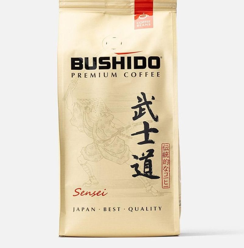 Кофе в зёрнах Bushido Sensei 