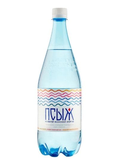 Вода минеральная Псыж газированная лечебно-столовая 1 л