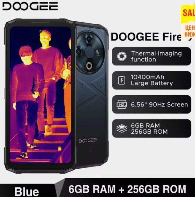 Смартфон Doogee Fire 6, 6/256ГБ