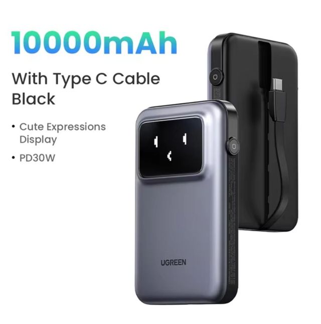 Power Bank UGREEN Uno 30 Вт 10000 мАч