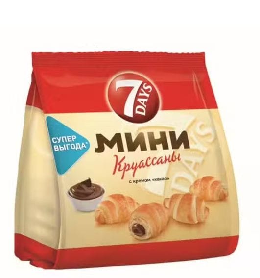 Круассаны 7 Days какао 265 г