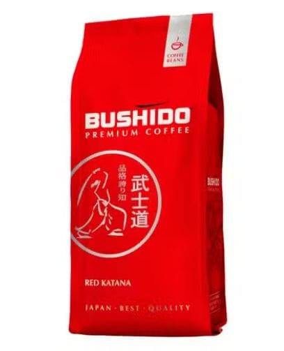 Кофе Bushido Red Katana арабика в зернах 1 кг