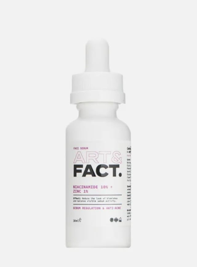 Сыворотка ART & FACT Niacinamide 10% + zinc 1%