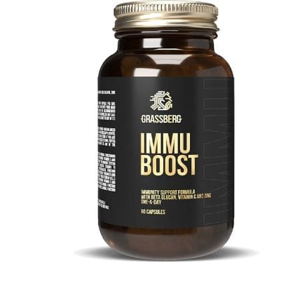 Immu Boost (для иммунитета, антиоксидант), 60 капсул, GRASSBERG