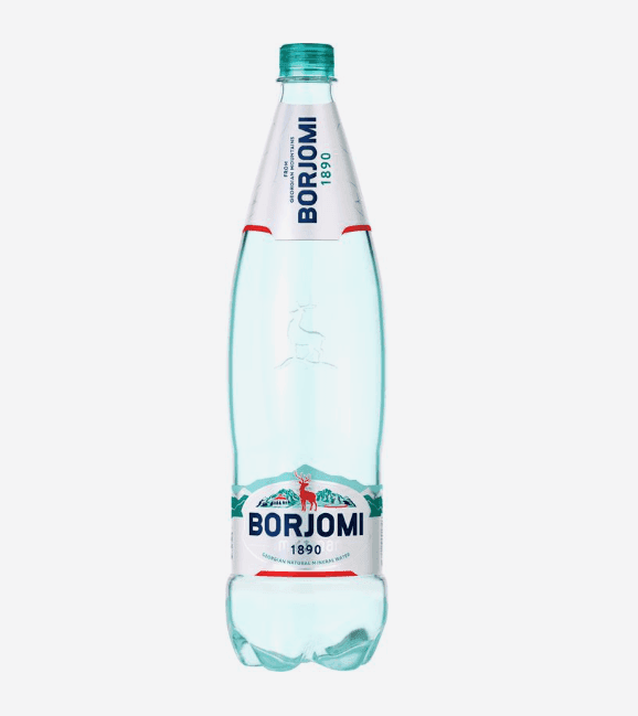 Вода Borjomi минеральная газированная 1.25л