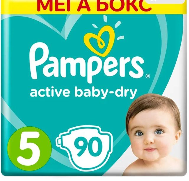 Подгузники Pampers Active Baby-Dry