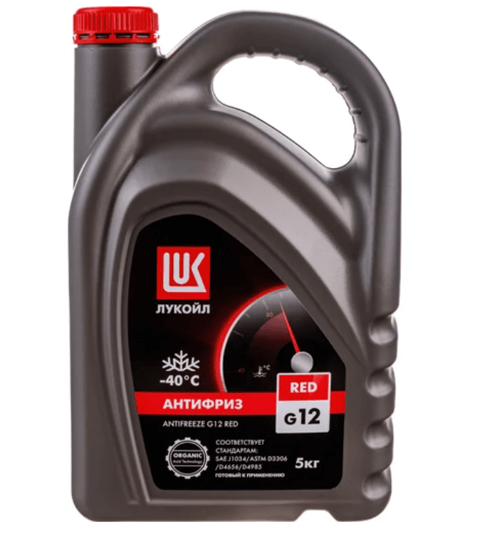 Антифриз Лукойл G12 RED, 5 кг 227391