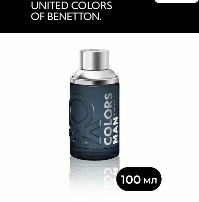 Туалетная вода мужская Benetton Colors Man Black 100 мл