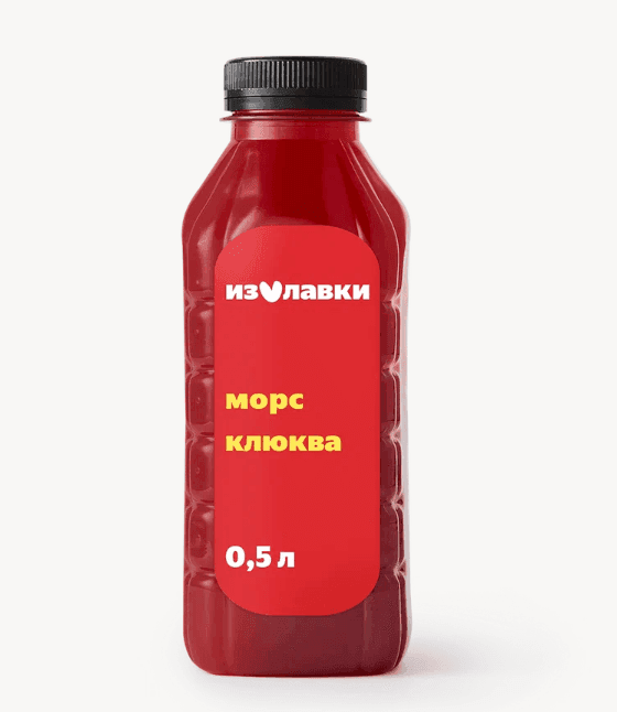 Морс клюквенный «Из Лавки» 500 мл

