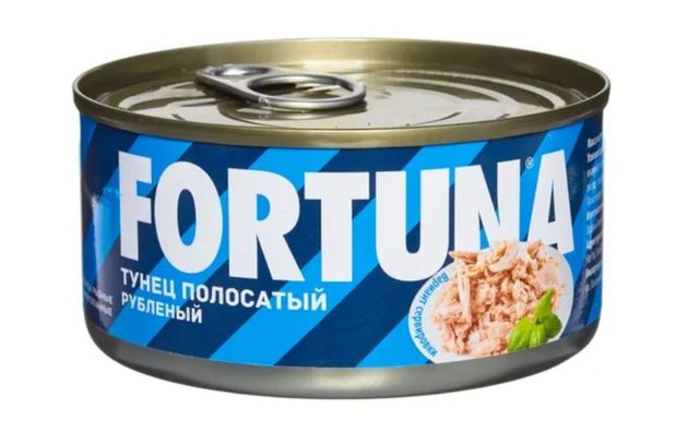 Тунец рубленый «Фортуна», 185 г
