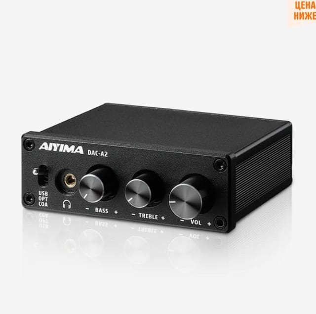Усилитель для наушников AIYIMA DAC-A2 Hi-Fi