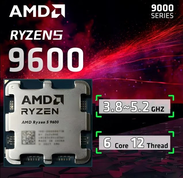 Процессор Ryzen R5 9600