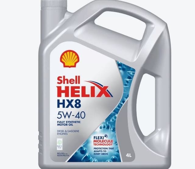 Моторное масло Shell HELIX HX8 5W-40