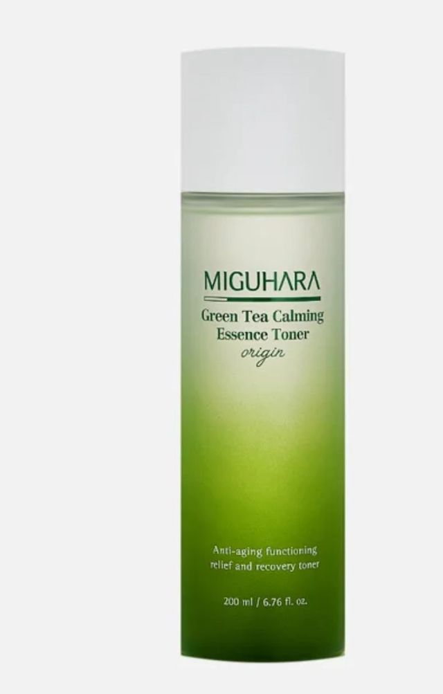 Успокаивающий тонер для лица MIGUHARA Green Tea Calming Essence Toner origin