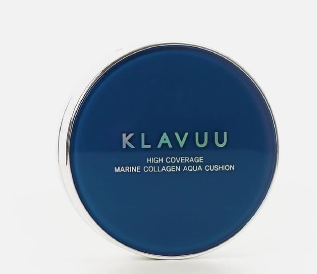 Кушон SPF 50+/PA+++ Klavuu BLUE PEARLSATION HIGH COVERAGE MARINE COLLAGEN AQUA CUSHION