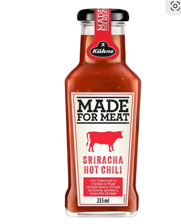 Соус Kuhne Made for Meat Sriracha Hotchili 