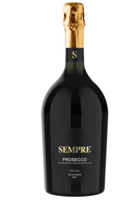 Вино игристое Sempre Prosecco Treviso Brut белое брют 0,75 л