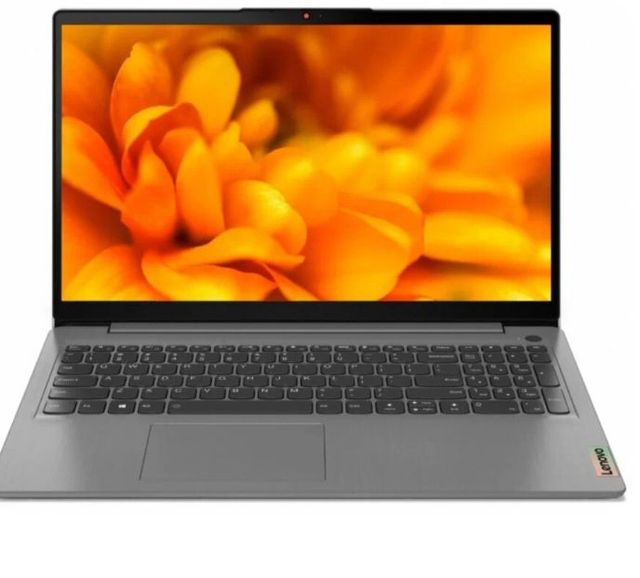 Ноутбук 15.6" IPS FHD LENOVO IdeaPad 3 grey 