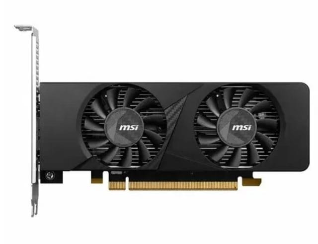 Видеокарта MSI NVIDIA GeForce RTX 3050 RTX 3050 LP 6G 6ГБ GDDR6, Low Profile, Ret