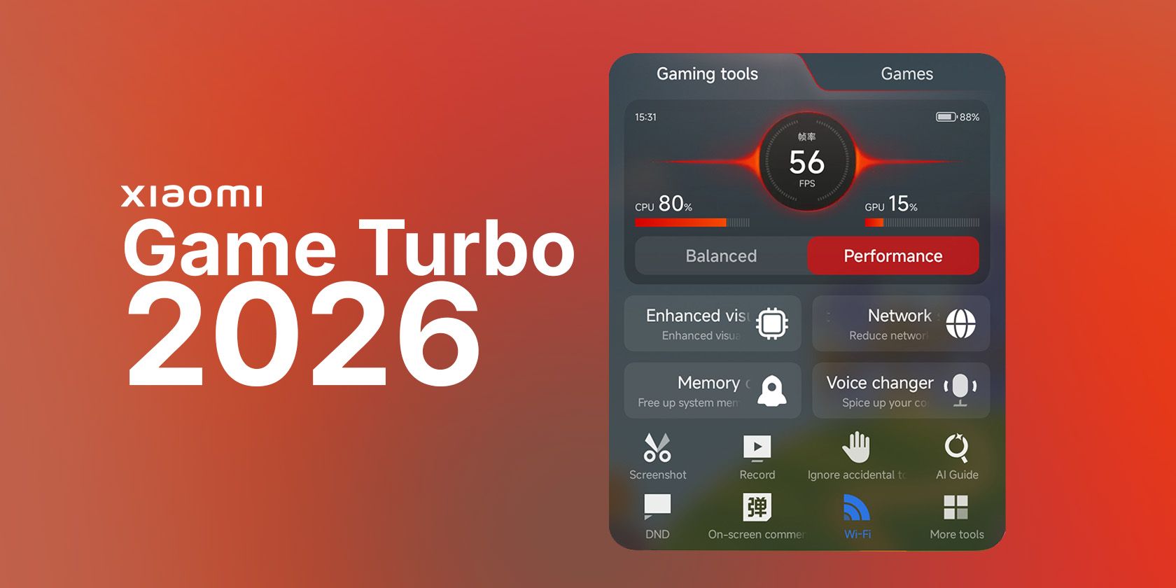 Игровой ускоритель Game Turbo в новой версии HyperOS