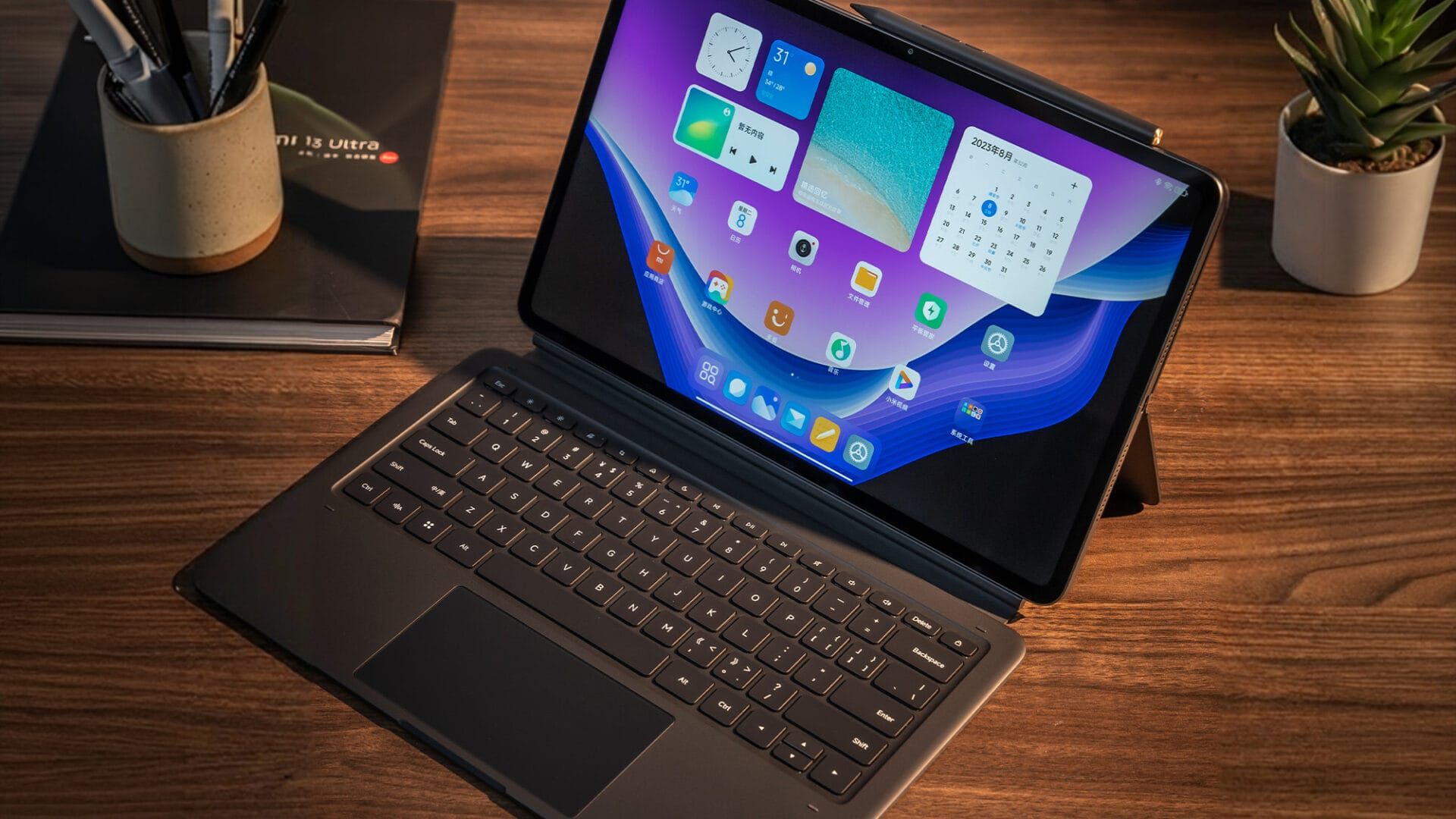 Адаптированное под планшеты приложение Bilibili на экране Xiaomi Pad