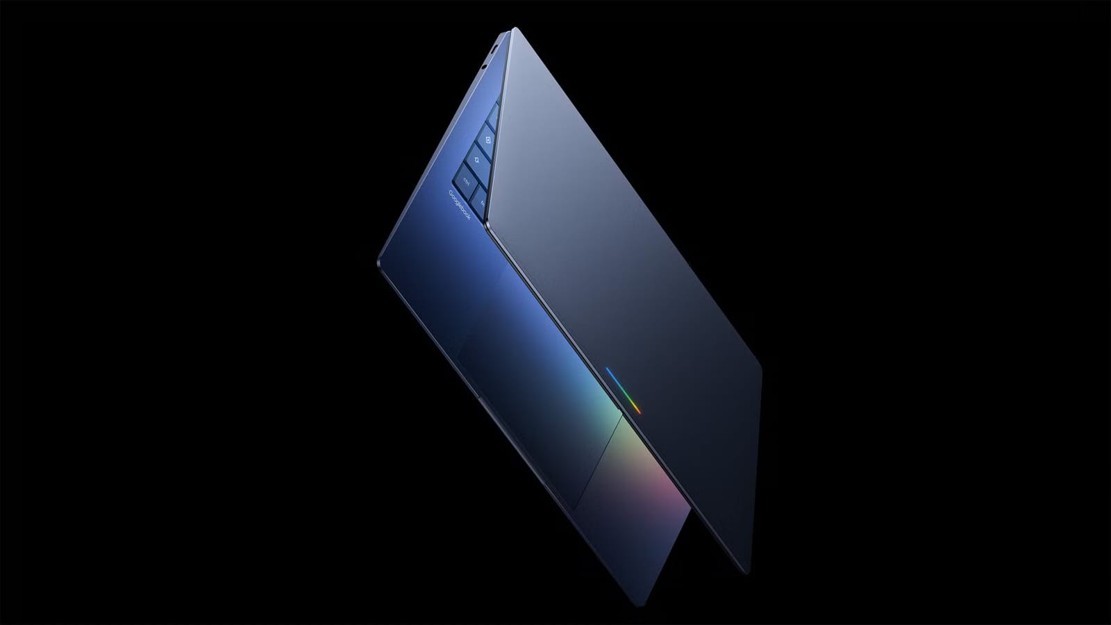 Ноутбук Googlebook с цветной панелью Glowbar