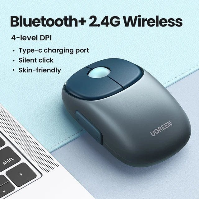 Беспроводная мышь UGREEN Bluetooth 5.0 4000 DPI