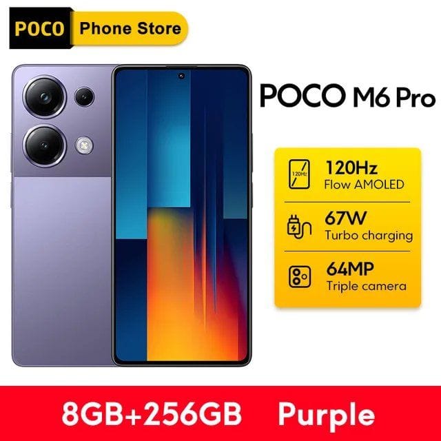 Смартфон Poco M6 Pro 8/256ГБ global