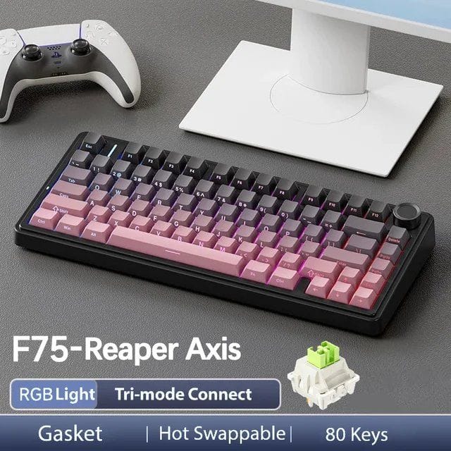 Беспроводная механическая клавиатура AULA F75Pro 