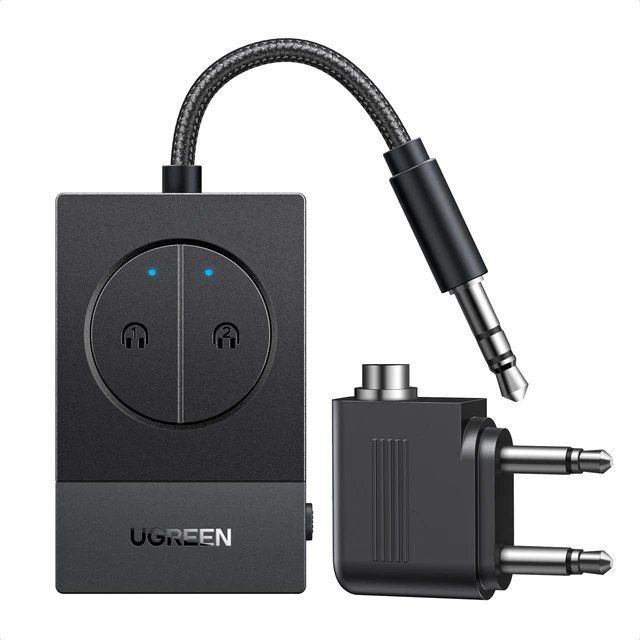 Беспроводной Bluetooth-адаптер UGREEN с аудиоразъемом 3.5 мм