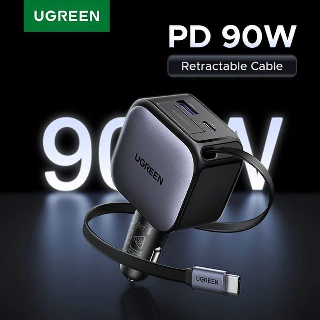  Автомобильное зарядное устройство UGREEN 145W