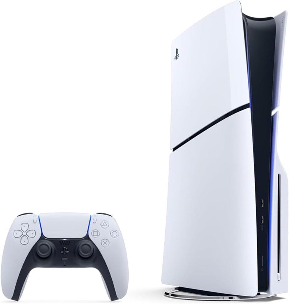 Игровая приставка Sony PlayStation 5 Slim, с дисководом, 1000 ГБ SSD, без игр, белый,