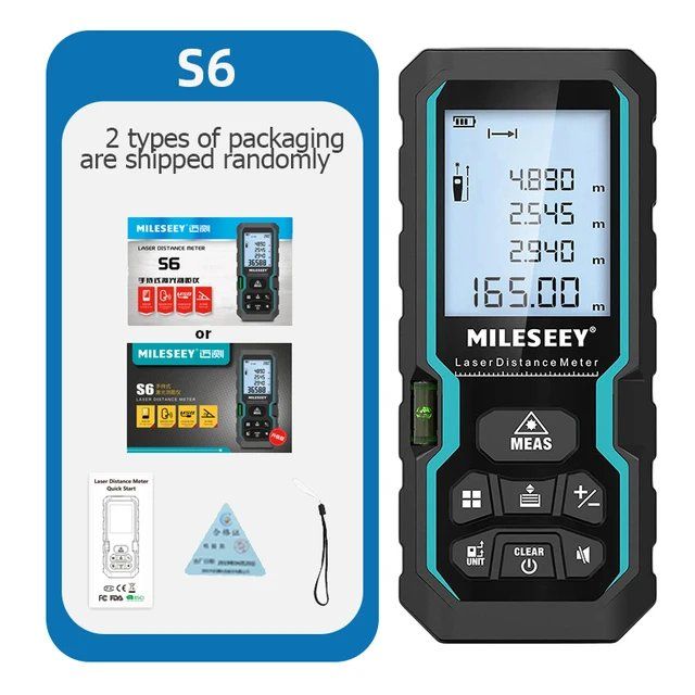 Лазерная рулетка MILESEEY S6 
