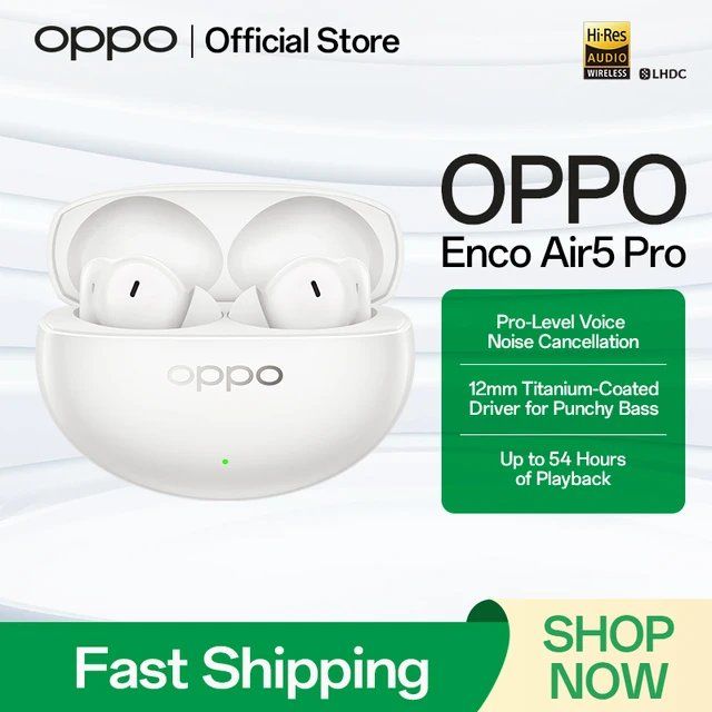 Беспроводные TWS-наушники OPPO Enco Air5 Pro с активным шумоподавлением