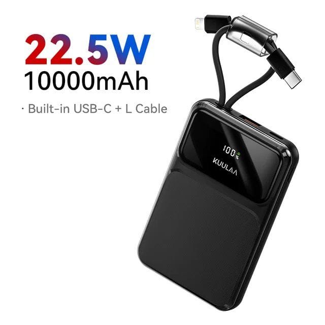 Power Bank KUULAA 10000 мАч 22,5 Вт 