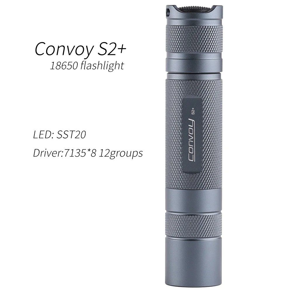 Фонарик CONVOY S2+ с Luminus SST20