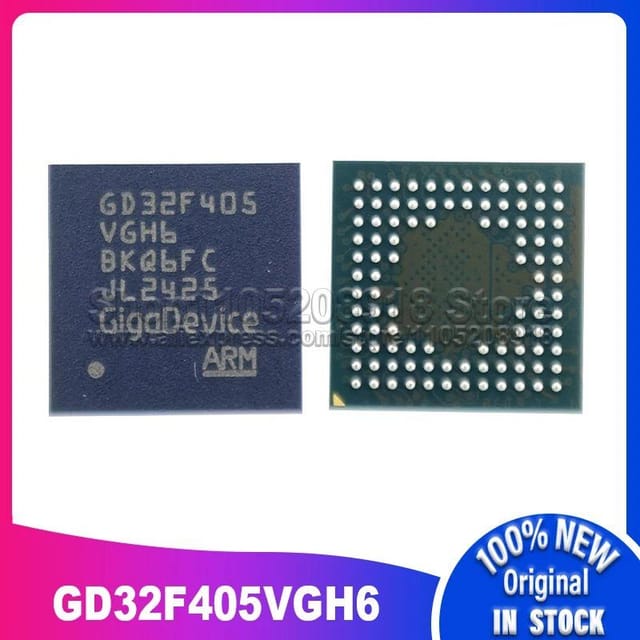 Микроконтроллер GD32F405VGH6  32-битный