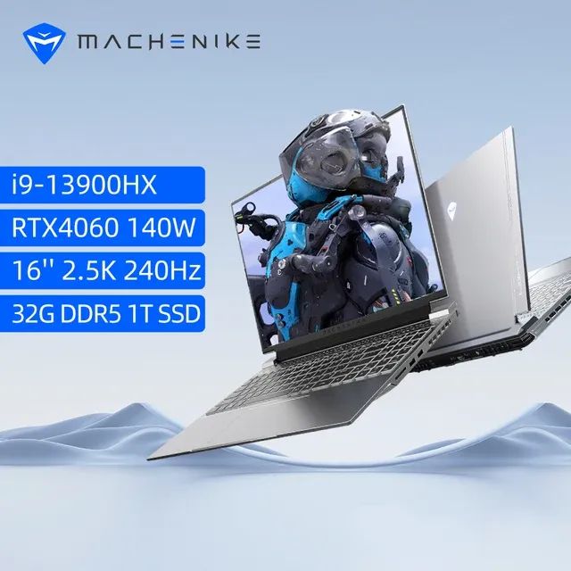Игровой ноутбук MACHENIKE Light 16 Pro, 16", 32ГБ/1ТБ, i9-13900HX, RTX 4060, Windows