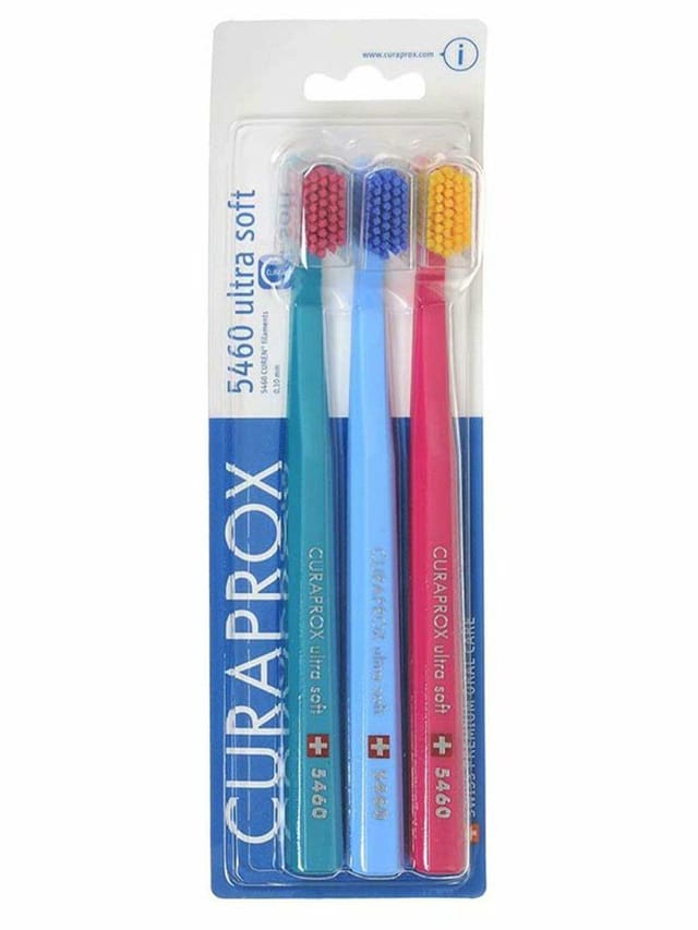 Набор мягких зубных щеток CURAPROX CS 5460/3 "ultrasoft"