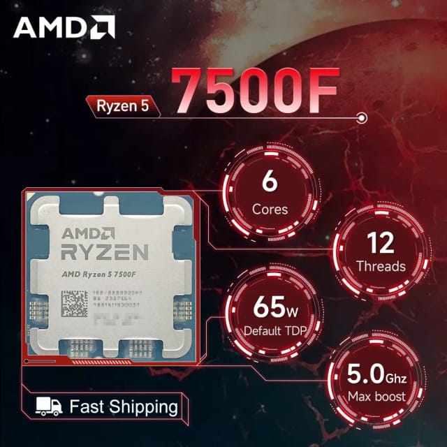 Процессор Ryzen 5 7500F на AliExpress