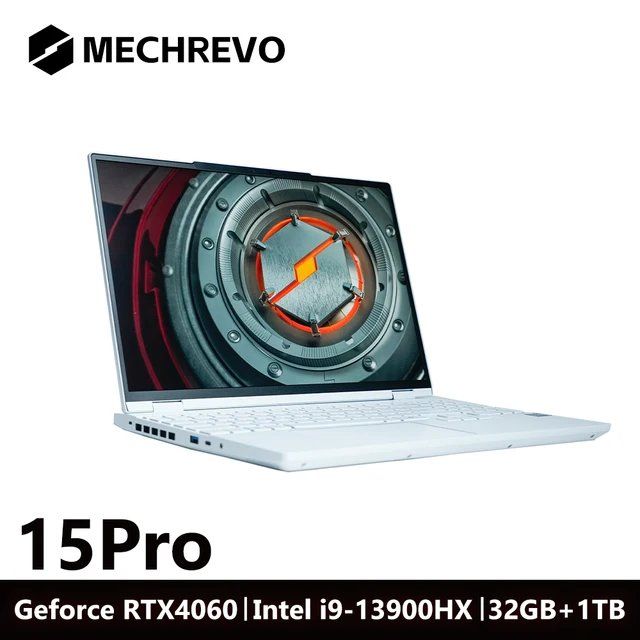 Игровой ноутбук MECHREVO 15pro, 15.2", 32ГБ/1ТБ, i9-13900HX, RTX 4060, Windows