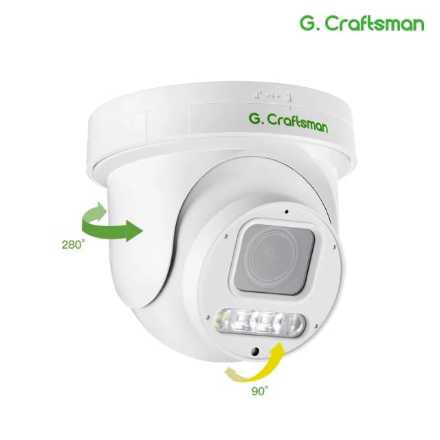 Камера видеонаблюдения G.Craftsman GC PS9, 5X POE