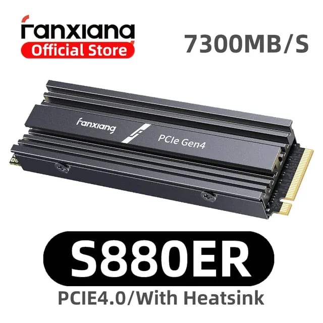 SSD Fanxiang Custom Link S880 PCIE4.0 2 Тб